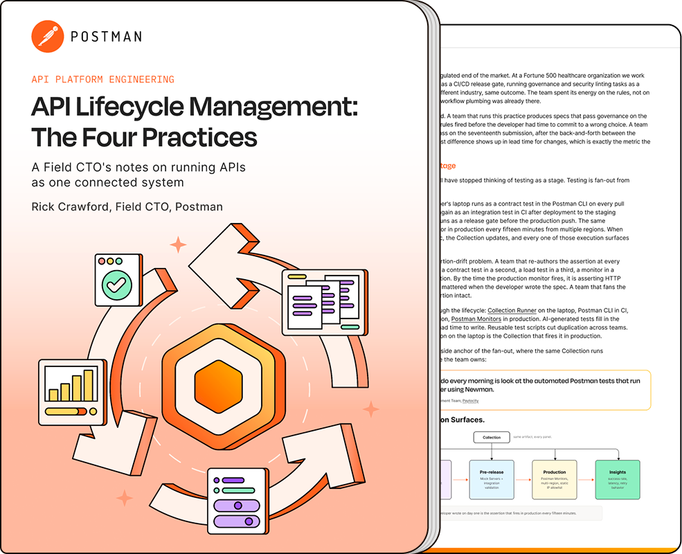 API Lifecycle Management: The Four Practices cover
